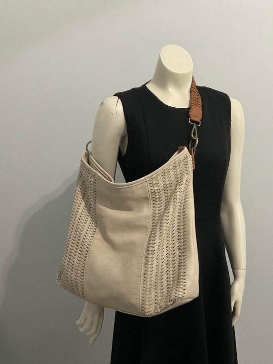 Antik Kraft Handbags - Large Antik Kraft purse,off white tote.